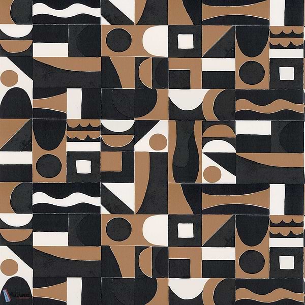 Gourna-wallpaper-Casamance-Noir/Mordoré-Roll-76183058-Selected Wallpapers