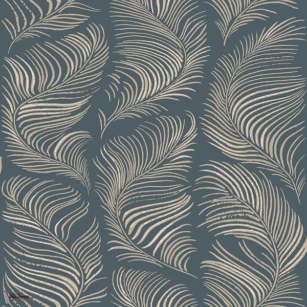 Grace Tapete-Sandberg-Midnight Blue-Rolle-Selected Wallpapers-Interiors