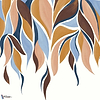 Gracilis Custom-Casamance-Tapete-Ambre/Blush-M2-Selected Wallpapers