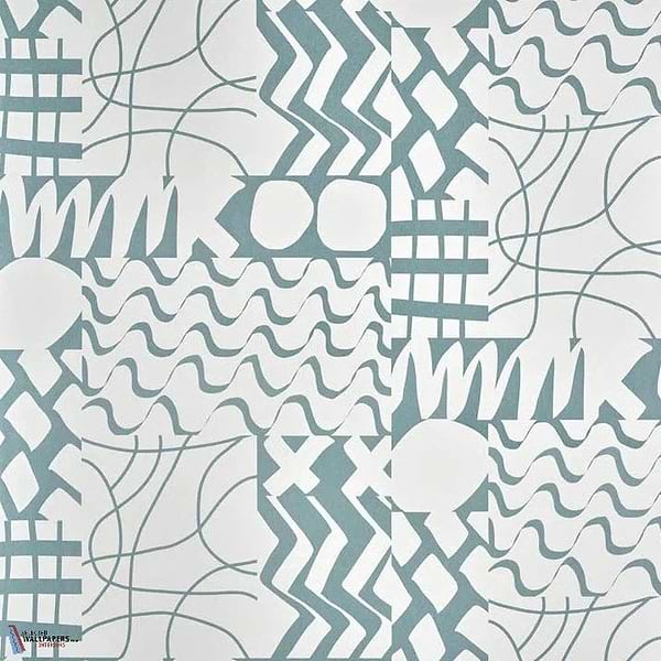 Grand Maree-Pierre Frey-Tapete-Lagon-Meter (M1)-Selected Wallpapers