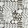 Grand Maree-Pierre Frey-Tapete-Charbon-Meter (M1)-Selected Wallpapers