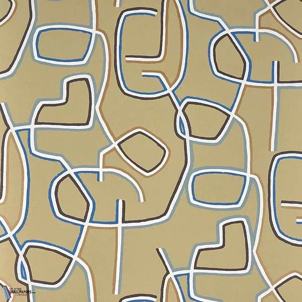 Graphic-Pierre Frey-wallpaper-Sable-Roll-Selected Wallpapers