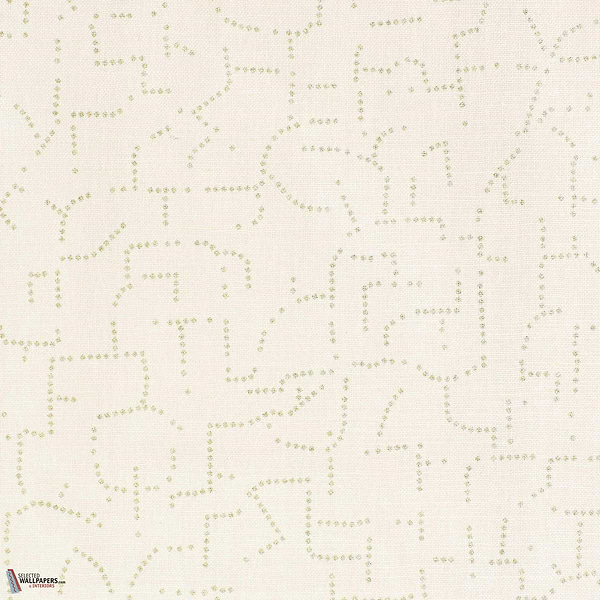 Greco Cerca Greca wallpaper-Dedar-Polvere D'Oro-Meter (M1)-Selected Wallpapers-Interiors
