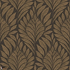 Gustav wallpaper-Casamance-Anhracite/Dore-Roll-Selected Wallpapers-Interiors