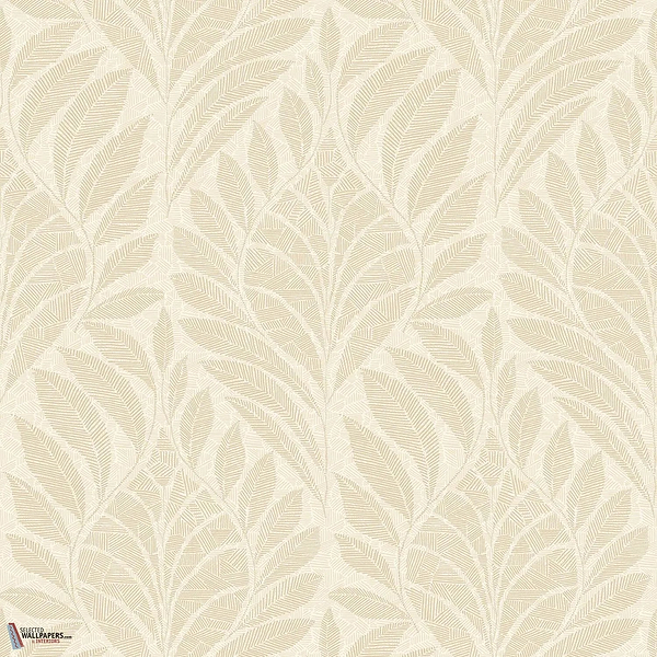 Gustav wallpaper-Casamance-Ivoire/Dore-Roll-Selected Wallpapers-Interiors