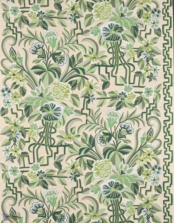 Hana-Pierre Frey-wallpaper-Menthe-Roll-Selected Wallpapers