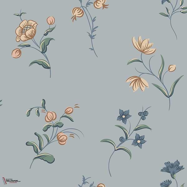 Hanna behang-Sandberg-Misty Blue-Rol-Selected Wallpapers-Interiors