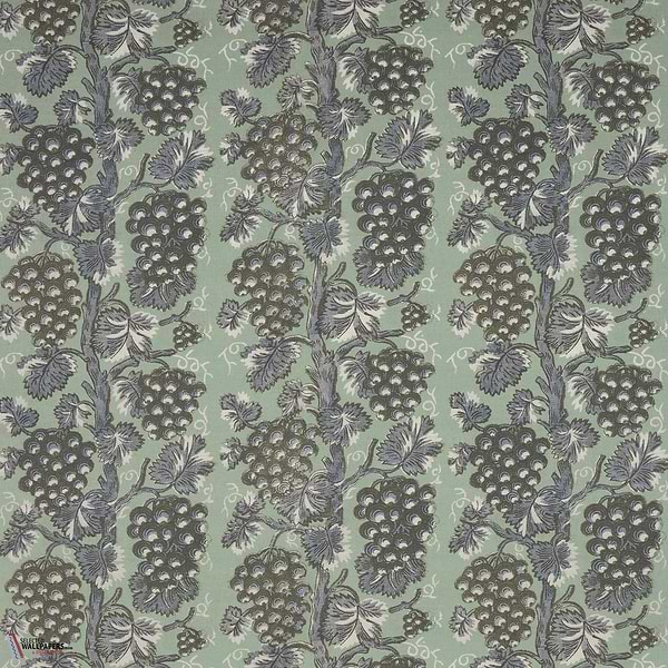 Harcourt wallpaper-Pierre Frey-Celadon-Meter (M1)-Selected Wallpapers-Interiors