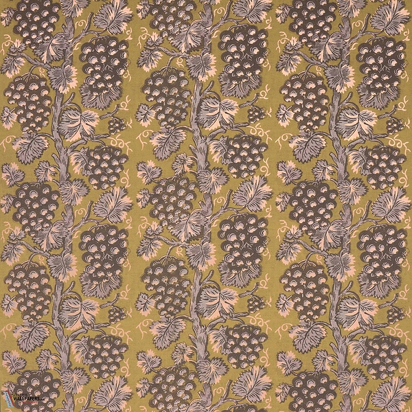Harcourt wallpaper-Pierre Frey-Moutarde-Meter (M1)-Selected Wallpapers-Interiors