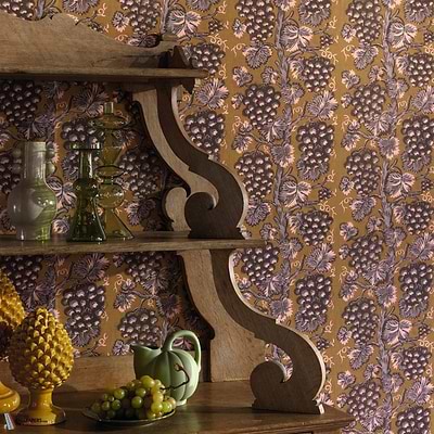 Harcourt wallpaper-Pierre Frey-Selected Wallpapers-Interiors