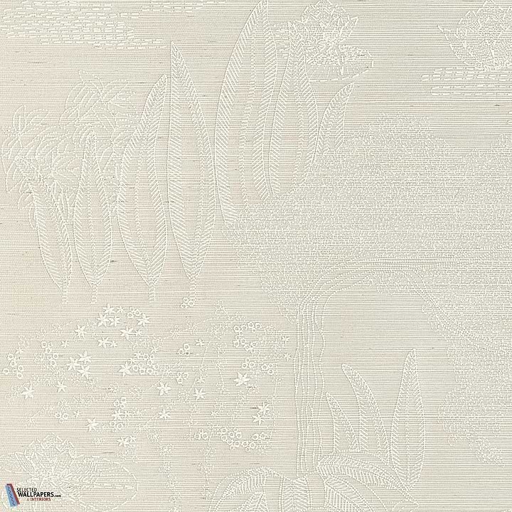 Hasu-Casamance-behang-Ivoire Blanc-Meter (M1)-Selected Wallpapers