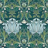 Helena-Morris & Co-Indigo/Boughs-Roll-Selected-Wallpapers-Interiors