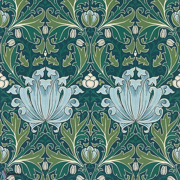 Helena-Morris & Co-Indigo/Boughs-Roll-Selected-Wallpapers-Interiors