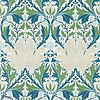 Helena-Morris & Co-Indigo/Forest-Roll-Selected-Wallpapers-Interiors