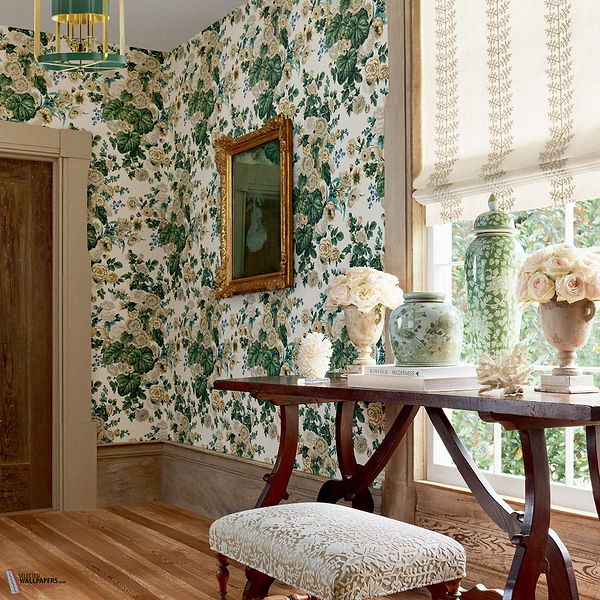 Hidcote wallpaper-Thibaut-Selected Wallpapers-Interiors