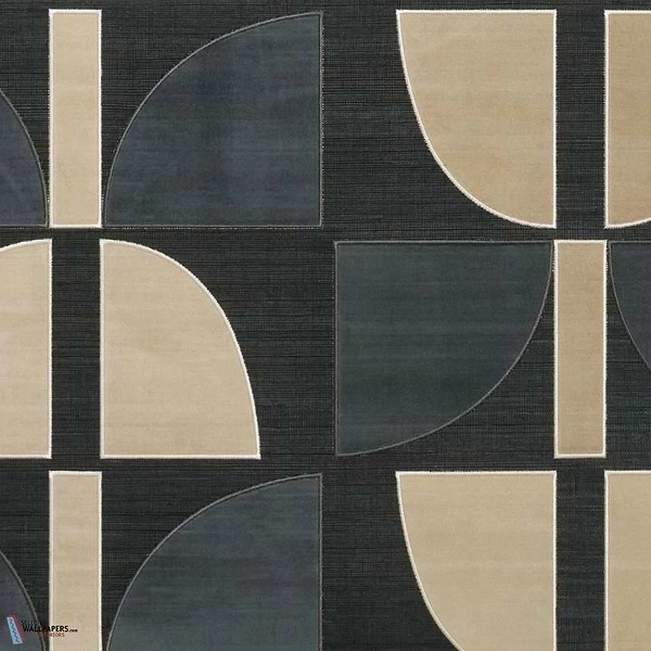 Hikari-Casamance-wallpaper-Noire Taupe-Meter (M1)-Selected Wallpapers