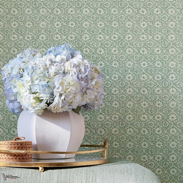 Holly Trellis wallpaper-Anna French-Selected Wallpapers-Interiors