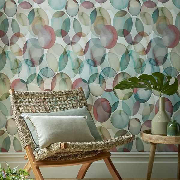 Honesty wallpaper-1838 wallcoverings-Selected Wallpapers-Interiors