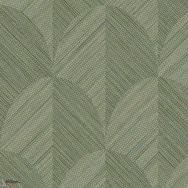 Horus Tapete-Arte-Teal-Rolle-Selected Wallpapers-Interiors