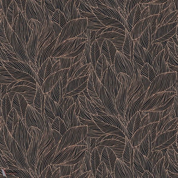 Hosta wallpaper-Casamance-Sable/Nacre-Roll-Selected-Wallpapers-Interiors
