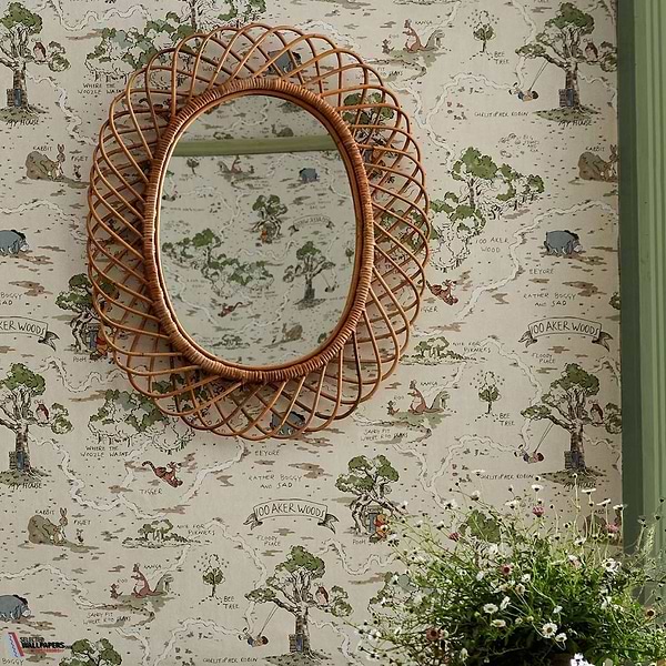 Hundred Acre Wood-wallpaper-Sanderson-Selected Wallpapers