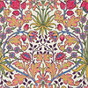 Hyacinth-Tapete-Morris & Co-Cosmo Pink-Rolle-Selected-Wallpapers-Interiors