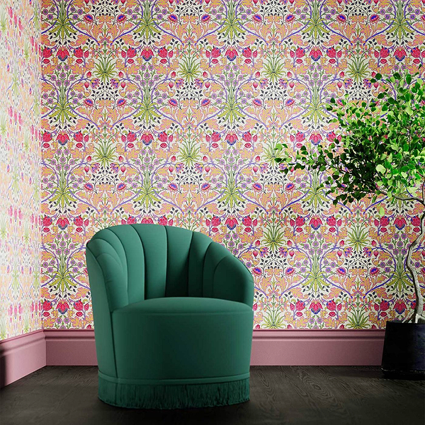 Hyacinth-Tapete-Morris & Co-Selected-Wallpapers-Interiors