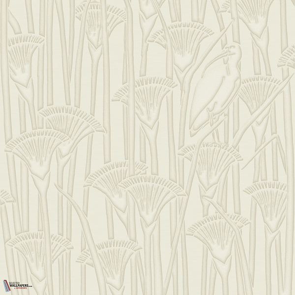 Ibis wallpaper-Arte-Off-white-Paneel-Selected Wallpapers-Interiors