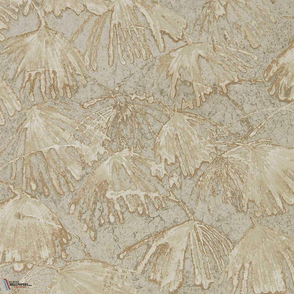 Iliad Tapete-Zoffany-Fossil-Rolle-Selected Wallpapers-Interiors