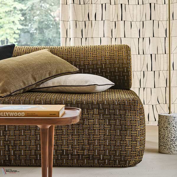 Illinois Stoff-Camengo-Selected Wallpapers-Interiors