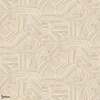 Imbrication wallpaper-Casamance-Ivoire-Roll-Selected-Wallpapers-Interiors
