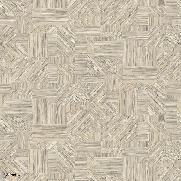Imbrication wallpaper-Casamance-Galet-Roll-Selected-Wallpapers-Interiors