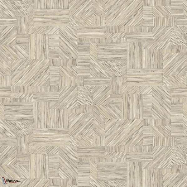 Imbrication wallpaper-Casamance-Galet-Roll-Selected-Wallpapers-Interiors