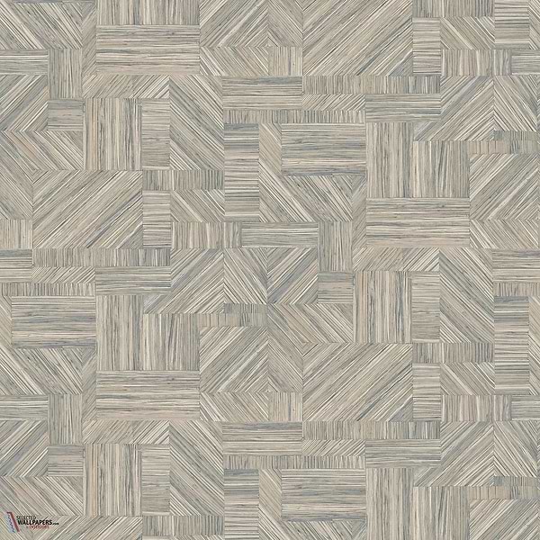 Imbrication wallpaper-Casamance-Givre-Roll-Selected-Wallpapers-Interiors