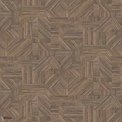 Imbrication wallpaper-Casamance-Sepia-Roll-Selected-Wallpapers-Interiors