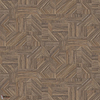 Imbrication wallpaper-Casamance-Sepia-Roll-Selected-Wallpapers-Interiors