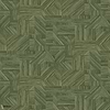 Imbrication wallpaper-Casamance-Vert de Mousse-Roll-Selected-Wallpapers-Interiors