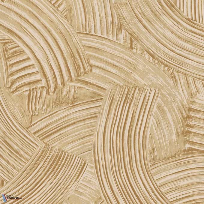 Impasto Tapete-Arte-Light Gold-Meter (M1)-Selected-Wallpapers-Interiors