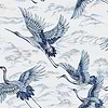 Imperial Ibis-Coordonne-wallpaper-Sapphire-Non Woven-Selected-Wallpapers-Interiors
