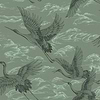 Imperial Ibis-Coordonne-wallpaper-Jade-Non Woven-Selected-Wallpapers-Interiors