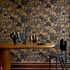 Inara wallpaper-Casamance-Selected Wallpapers-Interiors