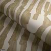 Intargia wallpaper-Kelly Wearstler-Bronze-Roll-Selected-Wallpapers-Interiors