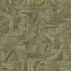 Intarsia wallpaper-Casamance-Kaki-Roll-Selected-Wallpapers-Interiors