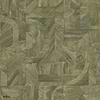 Intarsia wallpaper-Casamance-Kaki-Roll-Selected-Wallpapers-Interiors