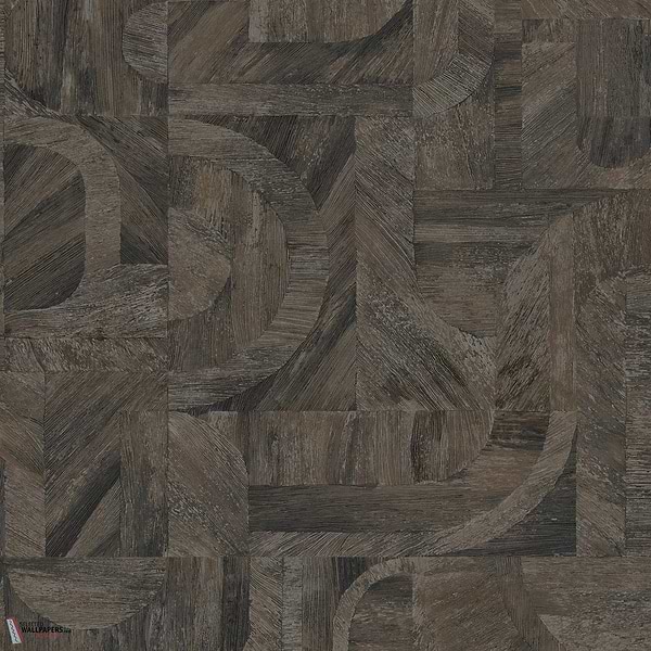 Intarsia wallpaper-Casamance-Ebene-Roll-Selected-Wallpapers-Interiors