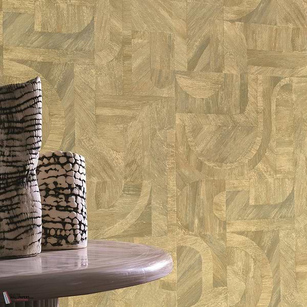 Intarsia wallpaper-Casamance-Selected-Wallpapers-Interiors