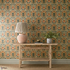 Iris & Rose wallpaper-Morris & Co-Selected Wallpapers-Interiors