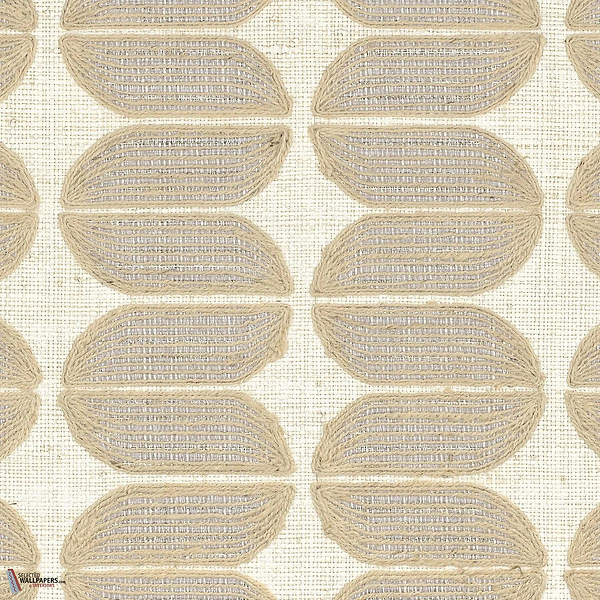 Isola Tapete-Casamance-Beige Blanchi-Rolle-Selected Wallpapers-Interiors