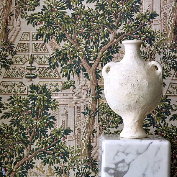 Italian Garden-behang-Zoffany-Selected Wallpapers