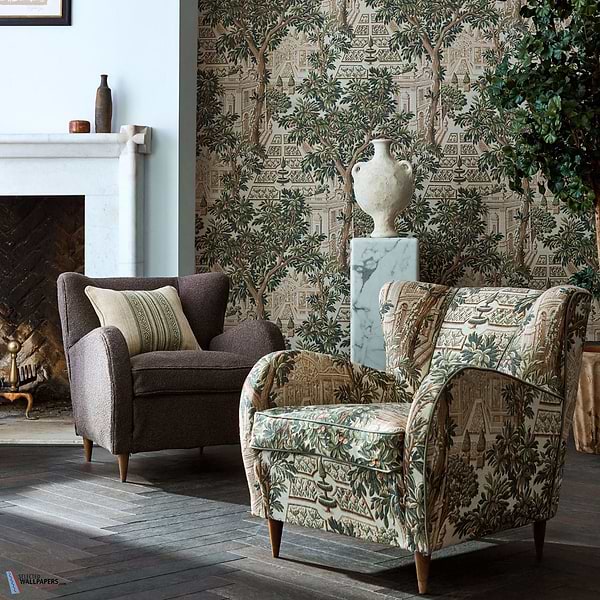 Italian Garden-behang-Zoffany-Selected Wallpapers